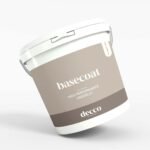 plastic bucket packaging mockup